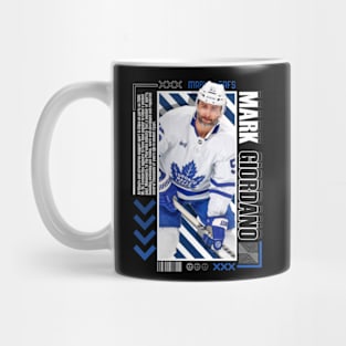 Mark Giordano Paper Poster Version 10 Mug